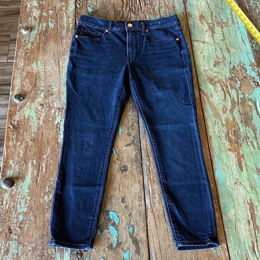 Express Dark Blue Women's Skinny Jeans